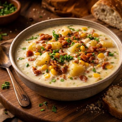 Image of Potato and Corn Chowder