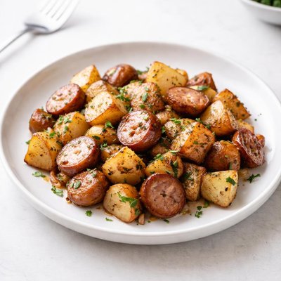 Image of Potato and Kielbasa Sausage Bake One Pot Meal