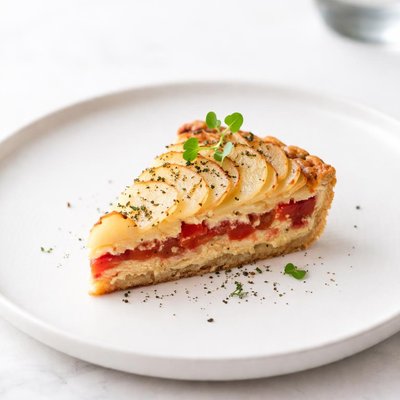 Image of Potato and Tomato Pie