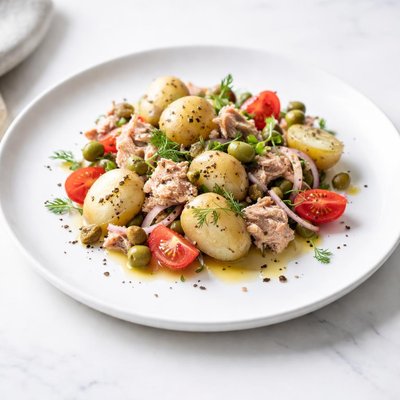 Image of Potato and Tuna Salad