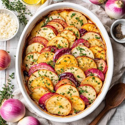 Image of Potato and Turnip Bake