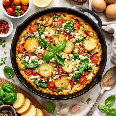 Image of Potato and Vegetable Frittata