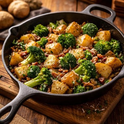 Image of Potato Broccoli Skillet