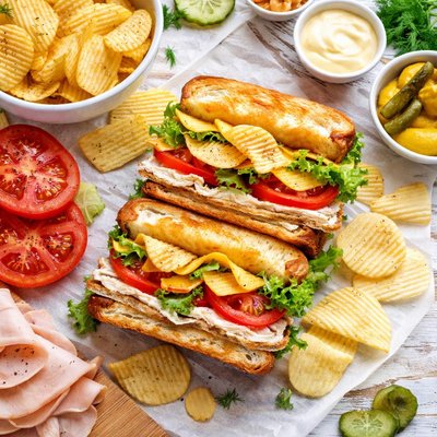 Image of Potato Chip Sandwich