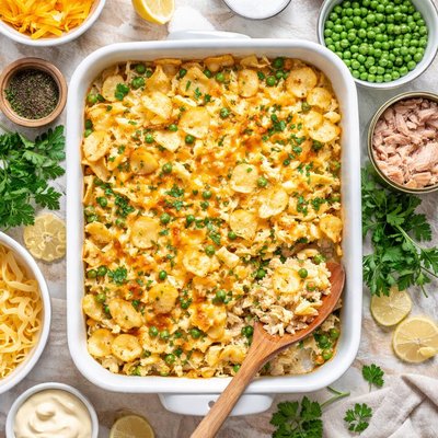 Image of Potato Chip Tuna Casserole