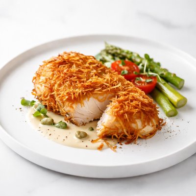 Image of Potato Crusted Chicken