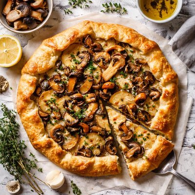 Image of Potato Galette with Wild Mushrooms