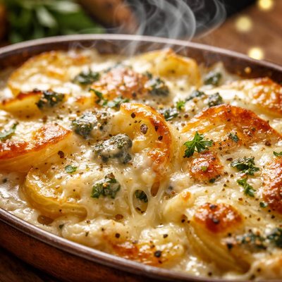 Image of Potato Gorgonzola Gratin