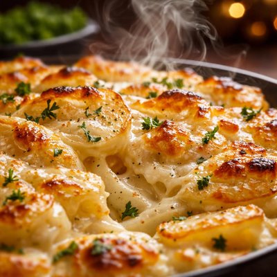 Image of Potato Gratin with Boursin