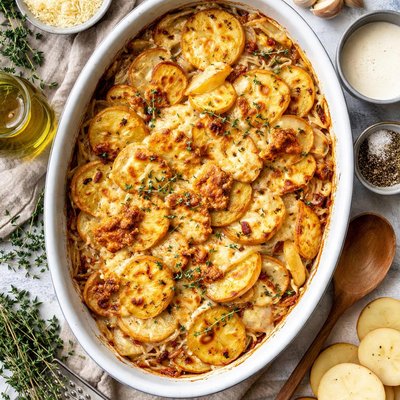 Image of Potato Onion Gratin