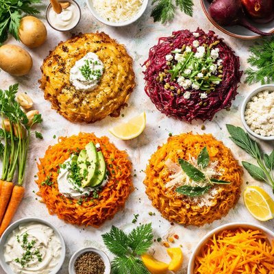 Image of Potato Rsti or Beet or Carrot or Winter Squash