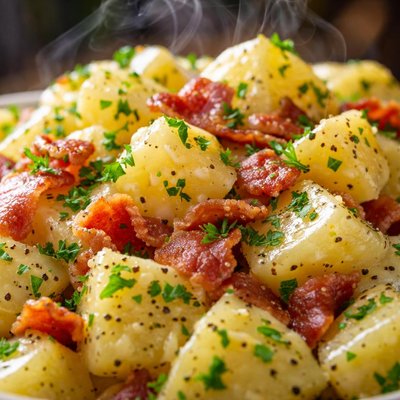 Image of Potato Salad with Bacon and Parsley