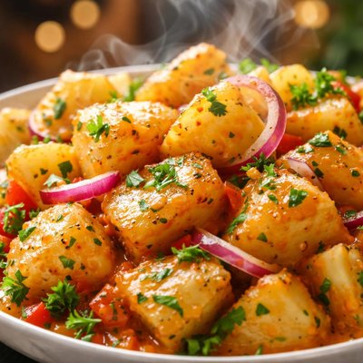 Image of Potato Salad with French Dressing
