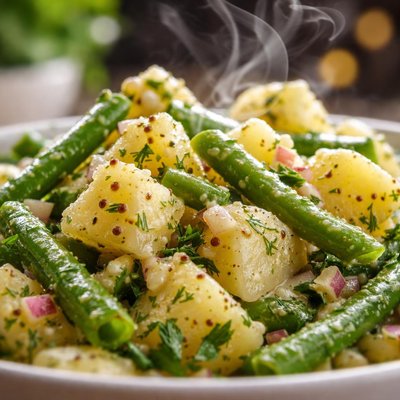 Image of Potato Salad with Green Beans