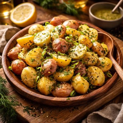 Image of Potato Salad with Lemon Dill Vinaigrette