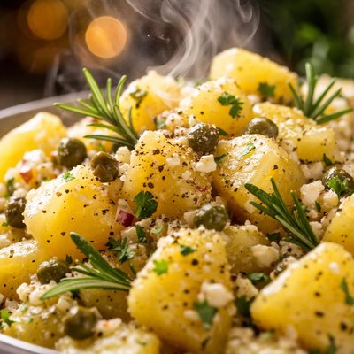 Image of Potato Salad with Rosmary and Capers