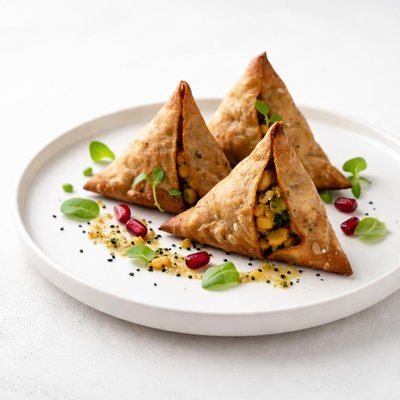 Image of Vegan Potato Samosa