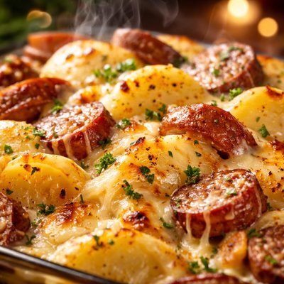 Image of Potato Sausage Casserole