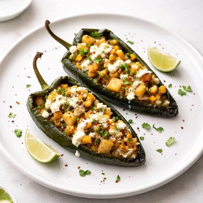 Image of Potato Stuffed Poblano Peppers Sp5