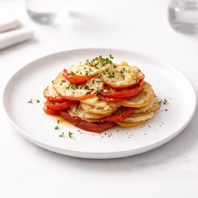 Image of Potato Tomato Bake