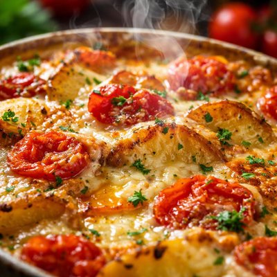 Image of Potato Tomato Gratin
