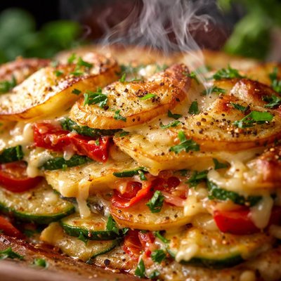 Image of Potato Vegetable Layers