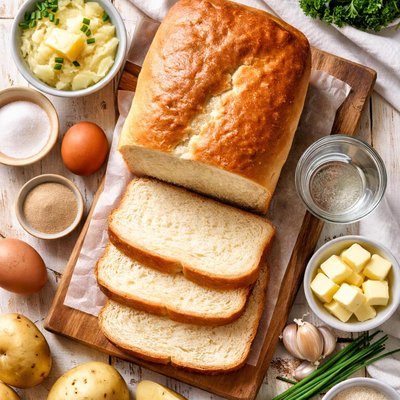 Image of Potato Water Bread Bread Machine