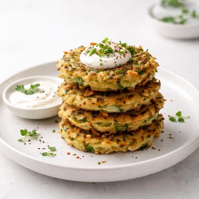 Image of Potato Zucchini Fritters