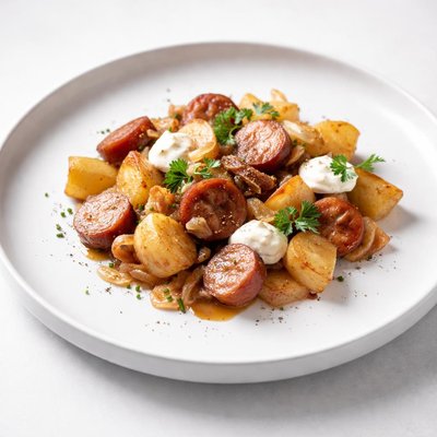 Image of Potatoes and Sausage