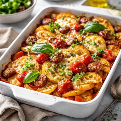 Image of Potatoes Italiano Bake