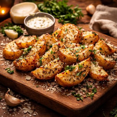 Image of Potatoes Parmesan