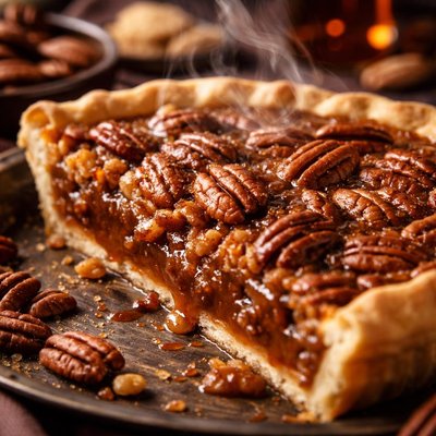 Image of Potholder New Orleans Pecan Pie