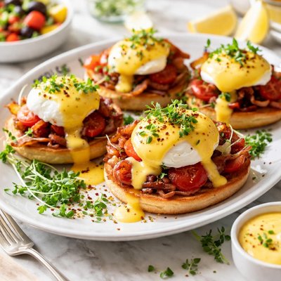 Image of Potluck Eggs Benedict