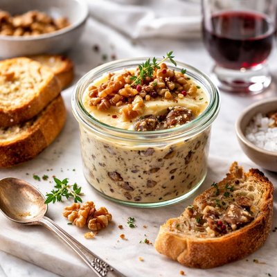 Image of Potted Stilton with Port and Walnuts