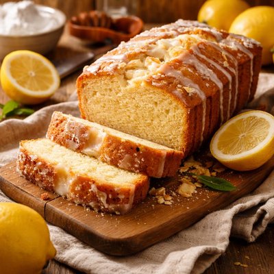 Image of Pound Cake Style Lemon Cake