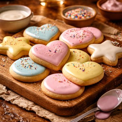 Image of Poured Cookie Icing