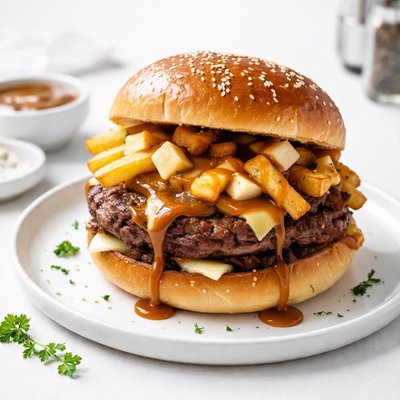 Image of Poutine Burger Eh