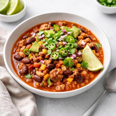 Image of Practically No Fat Fast Turkey Chili