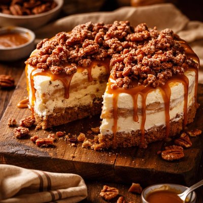 Image of Praline Ice Cream Cake