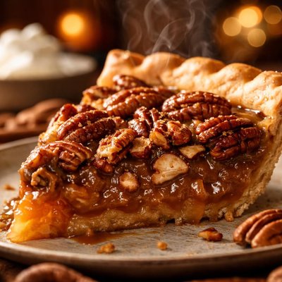 Image of Praline Pecan Pie a La Virginia Hospitality
