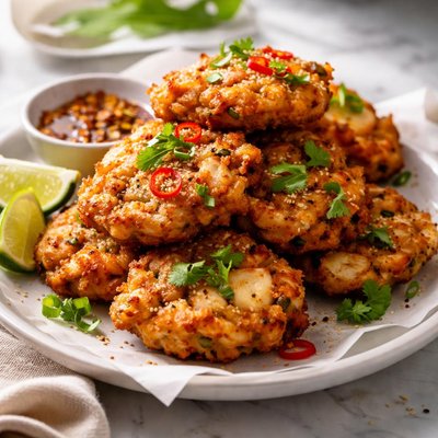 Image of Prawn and Ginger Fritters