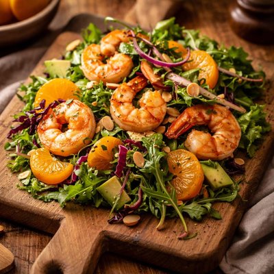 Image of Prawn and Mandarin Salad