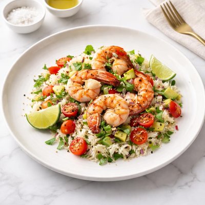 Image of Prawn and Rice Salad