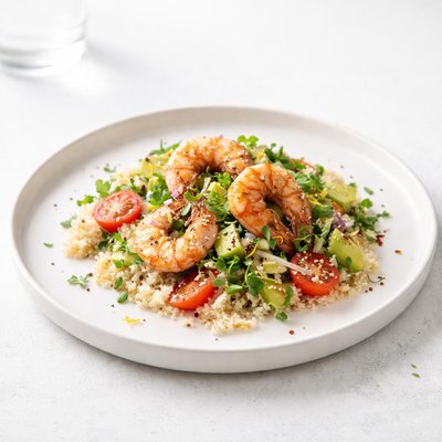 Image of Prawn Avocado Cous Cous