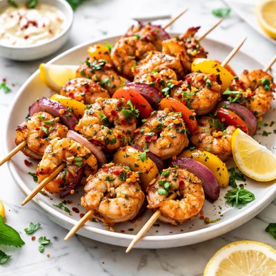 Image of Prawn Kebabs