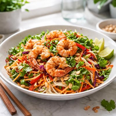 Image of Prawn Noodle Salad