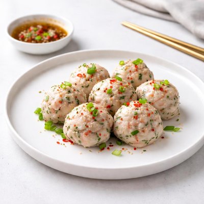 Image of Whole30 Prawn Paste Balls