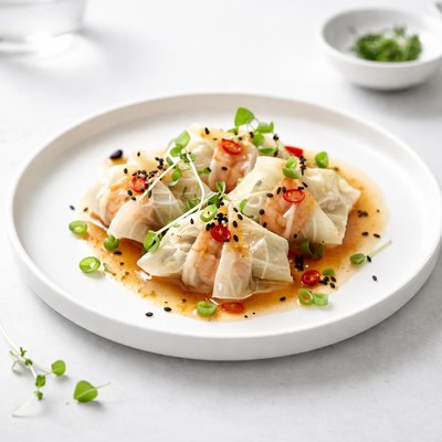 Image of Wantán de Langostinos