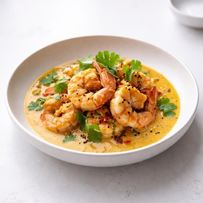 Image of Prawns in Spiced Coconut Sauce