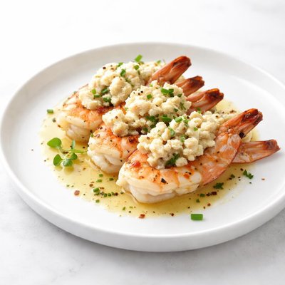 Image of Prawns Large Shrimp Topped with Crabmeat